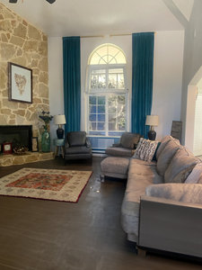 37 สีความยาวที่กําหนดเองม่านกํามะหยี่ยาวพิเศษ 10 ถึง 20 ฟุตการรักษาหน้าต่างแกรนด์สําหรับหน้าต่างสองชั้น - Product Image 5