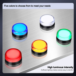 Cnaom AD16-22DS แสดงสถานะพลังงาน22มม. 12V 24V 220V 380V V แผงไฟ LED ความสว่างสูง - Product Image 5