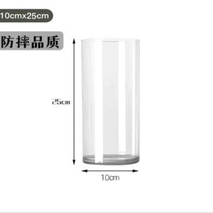 फूल के घर सजावट के लिए पारदर्शी ऐक्रेलिक वेस स्पष्ट और विभिन्न आकार प्लास्टिक बोतल थोक मूल्य - Product Image 5