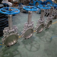 Vanne à opercule en acier inoxydable ANSI 1-1/2"~24" DN40-DN600 150LB PN16 10K CF8 CF8M Industrielle pour l'industrie pétrochimique