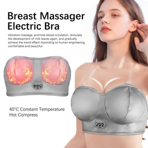 Reggiseno Massaggiante Elettrico Riscaldato a 3 Velocità per l'Aumento del <span class=keywords><strong>Seno</strong></span>, con Vibrazione e Compressione Calda per l'Ingrandimento del <span class=keywords><strong>Seno</strong></span> - Product Image 3