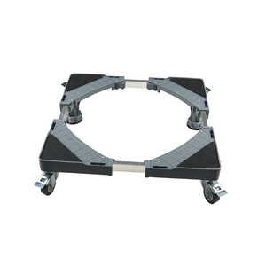 <span class=keywords><strong>Base</strong></span> <span class=keywords><strong>con</strong></span> <span class=keywords><strong>Ruedas</strong></span> <span class=keywords><strong>para</strong></span> Electrodomésticos, Soporte <span class=keywords><strong>para</strong></span> <span class=keywords><strong>Lavadora</strong></span> y Refrigerador <span class=keywords><strong>con</strong></span> Diseño a Prueba de Humedad, Material PP - Product Image 6