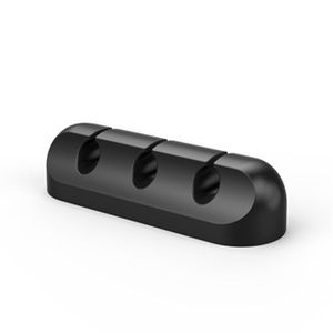 Organisateur de câbles de bureau auto-adhésif multi-emplacements pour gestion des câbles USB, idéal pour la maison, le bureau et la table de chevet - Product Image 4