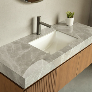 Mueble de Baño Personalizado para Montar en la Pared, Ahorra Espacio, para Instalaciones y Baños Pequeños <span class=keywords><strong>Urbanos</strong></span> - Product Image 3