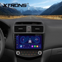 Estéreo para Auto Android de 10.1 Pulgadas, 4+64GB, para Honda Accord 2003-2007, Volante a la Izquierda, Pantalla Táctil IPS, 4G, DSP, CarPlay, Android Auto, RDS, CE-XTRONS