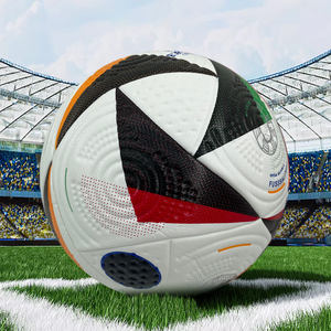 ราคาขายส่ง ลูกฟุต<span class=keywords><strong>บอล</strong></span>หนัง PU เย็บด้วยเครื่องจักร ติดตั้งด้วยความร้อน น้ำหนักเบา ขนาด 5 สำหรับการแข่งขันฟุตบอลโลก - Product Image 2