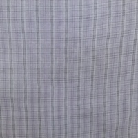 Tissu en Chiffon 100% Polyester Froissé Doux à Rayures Imprimées à Carreaux Semi-Transparent Scintillant Brillant Respirant Anti-Plis pour Filles et Femmes