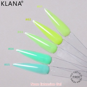 Esmalte de Uñas en Gel UV KLANA Neon Builder - Fórmula a Base de Agua, No Tóxica, Vegana, Ecológica y de Larga Duración para Salones de Uñas Profesionales - Product Image 5