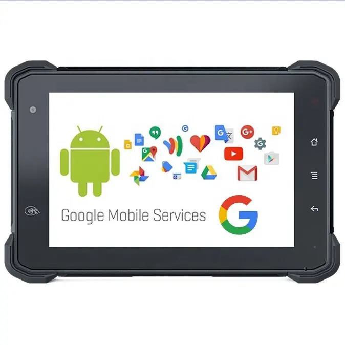 Tableta inteligente integrada de 7 pulgadas, equipada con Octa ore y nndroid 11, Servicio Móvil ooogle para gestión de vehículos