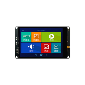 Sanyi 3.5 inch rtos thông minh UART 2 nối tiếp cảm ứng LCD HMI mul-chức năng hỗ trợ RTC âm thanh RS485 modbus RTP CTP 14 lập trình cổng - Product Image 2