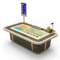YH Table de Poker professionnelle de haute qualité, Table de luxe automatique Sic Bo avec accessoires assortis