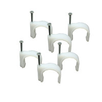 Colliers de serrage pour câbles électriques, en plastique, gris, blanc, noir, pièces, haute qualité, prix d'usine, bande plate en forme de C