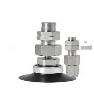ถ้วยดูดสุญญากาศซิลิโคนแบบชั้นเดียว Vac ZPT-F-B-A ป้องกันการหมุน สำหรับแขนหุ่นยนต์อุตสาหกรรม - Product Image 1