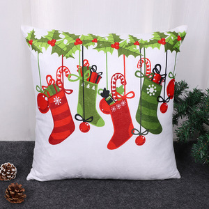 Funda de almohada de diseñador, almohada pequeña, cojines de lino y algodón personalizados, decoración de zapatillas de deporte a la moda, funda de almohada para la decoración del sofá del hogar - Product Image 1