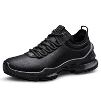 Chaussures de randonnée et de jogging unisexes en cuir de vache véritable, basses, respirantes, pour le sport et les loisirs, en stock