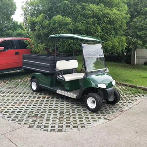 Giá Rẻ Nhất Tuyệt Vời Hill Leo Khả Năng Điện Tiện Ích Xe Tiện Ích Golf Giỏ Hàng Với Nhôm Hộp Hàng Hóa - Product Image 3