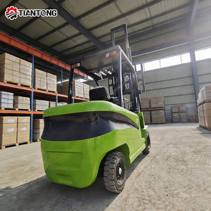 מלגזה חשמלית עם סוללת ליתיום 3 טון, בעלת סיבולת גבוהה, למחסנים מעבר לים, לפעילות תעשייתית במפעלים - Product Image 6