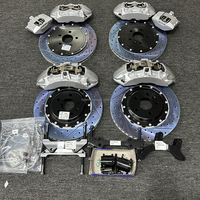 Kit d'étriers de frein auto de qualité supérieure V6, kit de freinage surdimensionné 6 pistons, système de freinage pour Audi S5 S6 S7 S8 A5 A6 A7 A8 Q5 Q6 Q7 Q8