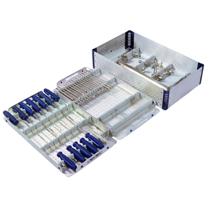 Livraison gratuite - Ensemble d'instruments chirurgicaux en acier inoxydable - Outils orthopédiques manuels pour l'arthroscopie du genou - Certifié CE Classe I - Product Image 1