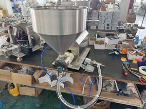 Machine de remplissage automatique en acier inoxydable 304 pour purée de viande, arachides, pompe à rotor servo-moteur, ketchup, confiture, lotion, crème - Product Image 4