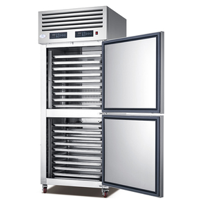 Đôi Cửa Thương Mại Tủ Đông Món Tráng Miệng Cửa Hàng Thép Không Gỉ Làm Mát Bằng Không Khí Min Mát Thiết Bị Làm Lạnh - Product Image 2