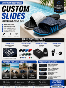 Tongs de Plage <span class=keywords><strong>Homme</strong></span> Henghao Super Douces Antidérapantes – Sandales en Caoutchouc Décontractées de Haute Qualité, Personnalisables avec Logo pour l'Été - Product Image 6