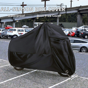 ผ้าคลุมมอเตอร์ไซค์ป้องกันรังสียูวีกันน้ำได้ทุกฤดูผ้าคลุมกันฝนสำหรับมอเตอร์ไซค์ในร่มและกลางแจ้ง - Product Image 2