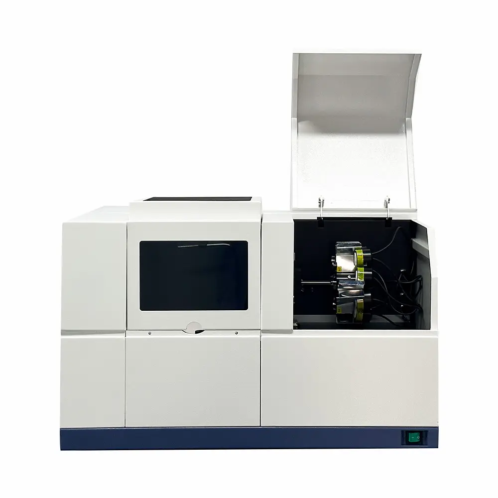 Spectrophotomètre d'absorption atomique de flamme de machine d'AAS d'analyse des métaux spectrophotomètre d'absorption atomique de four