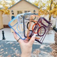 Nouvelle coque magnétique transparente en acrylique écologique antichoc pour iPhone 18 Duo pliable, de qualité supérieure pour les professionnels