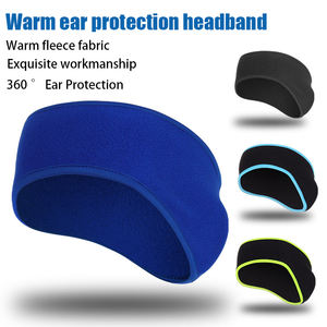 شعار مخصص تشغيل الدراجات الشتاء غطاء الأذن حماية تدفئة التزلج الصوف تشغيل الرياضة عقال واسع - Product Image 2