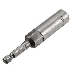 Deepened Socket 10mm 80mm Long 1/4 In Drive For Electric Pneumatic Screwdrivers Industrial Grade - Product Image 3