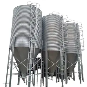 Torre de alimentação silo de armazenamento galvanizado de fábrica