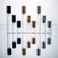 Atomiseur de poche en forme de stylo 5ml 10ml 15ml, flacon en verre fin rechargeable, mini vaporisateur de parfum pour sac à main