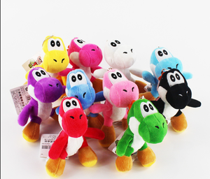 Vente en gros Yoshi Banana Peel Boo Chef Toad Koopa Troopa Shell Lumalee Ludwig Shy Guy Mushroom Porte-clés en peluche Poupée Iggy Jouet - Product Image 1