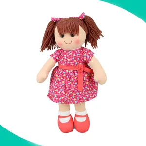 Сделайте свой собственный дизайн тряпичная кукла на заказ плюшевые куклы для девочек в книгах рассказов