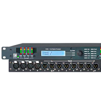 Procesador de Altavoces DSP Profesional de 4.8SP, 4 Entradas y 8 Salidas