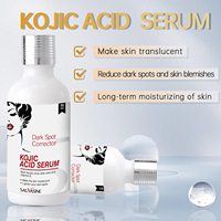 100% Essence d'acide kojique organique naturel en gros réduit les taches brunes imperfections de la peau Sérum d'acide kojique blanchissant anti-âge