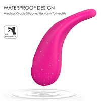 Anneau vibrant S-HANDE pour pénis, vibromasseur de gland en silicone, jouet sexuel pour hommes, anneau de verrouillage