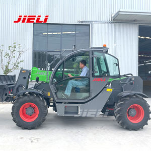 מלגזה טלסקופית עם זרוע טלסקופית ניתנת להארכה, קיבולת של 3000 ק\\\"ג, יכולת שטח, לשימוש באתר בנייה - Product Image 4