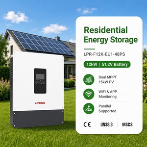 Inverter Off-grid da 12kW per Alimentare una Villa Intera, Doppio MPPT, Ingresso Solare da 15kW, Ricarica Turbo 160A, Alimenta Lavatrice e Condizionatore d'Aria - Product Image 1