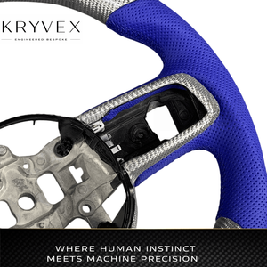 Volante Deportivo Personalizado de Cuero y Fibra de Carbono Kryvex para <span class=keywords><strong>Jeep</strong></span> <span class=keywords><strong>Wrangler</strong></span> JL Gladiator JT <span class=keywords><strong>Rubicon</strong></span> 2018-2026 - Product Image 4