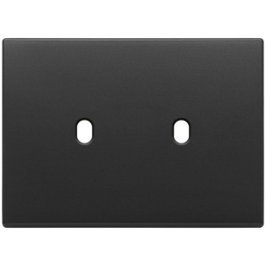 Plaque murale vintage gris anthracite 12,5x9,5 cm 1,4 H pour interrupteurs - Product Image 1