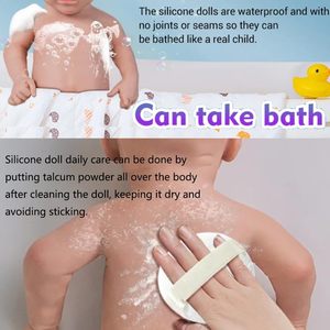 Poupées Reborn Réalistes Filles 15 Pouces Corps Entier en Silicone Chauve Peintes à la Main Réalistes Ensemble Cadeau Bébé Nouveau-né - Product Image 6