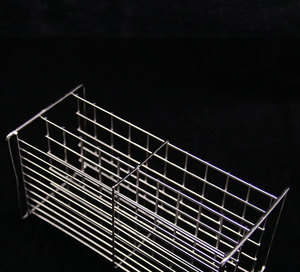 Grille de laboratoire en acier inoxydable <span class=keywords><strong>à</strong></span> 30 puits pour <span class=keywords><strong>tubes</strong></span> - Product Image 3