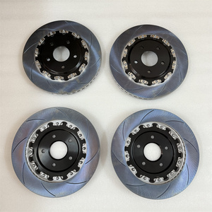 Jekit Disque de frein automatique 330x28mm Courbes rainurées Nouveau modèle de condition pour Clio <span class=keywords><strong>Alpine</strong></span> <span class=keywords><strong>A110</strong></span> et Land Cruiser 200 - Product Image 5