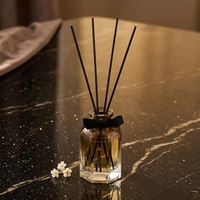 Diffuseur d'arômes de luxe écologique à bâtonnets en fibres, plusieurs senteurs, emballage personnalisé avec logo, diffuseur de roseaux parfumés pour la maison