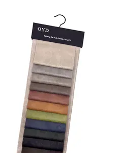Nieuwe Hoge Kwaliteit Faux Lederen Suède Stof Voor Bekleding Polyester Bronzing Stof Voor Slaapbanken En Thuis Textiel