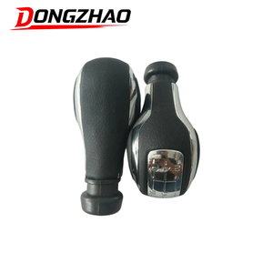 ลูกบิดเกียร์รถยนต์แบบแมนนวลหนัง PU, ปุ่ม5/6เกียร์สำหรับ Peugeot 307 308 407 408 106 206 206CC Sega Elysee C2 - Product Image 1