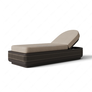 Fauteuil inclinable <span class=keywords><strong>d</strong></span>'extérieur Ferly en aluminium, fait main, pour villa, <span class=keywords><strong>piscine</strong></span>, hôtel, anti-UV, durable, luxe moderne - Product Image 4
