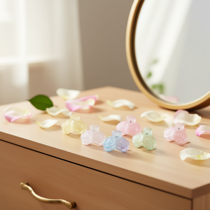 Fermaglio per capelli Angelina Rose Claw Clip 8 cm bicolore sfumato per donne e ragazze, accessorio per capelli alla moda - Product Image 3